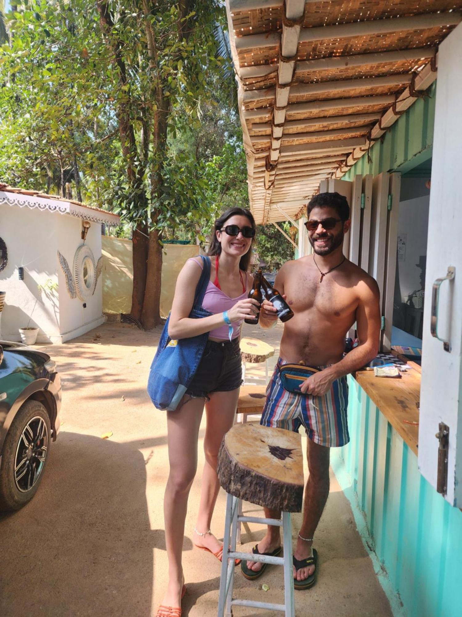 Casa Happy Dervish, 2Mins Away From The Beach Anjuna Bagian luar foto